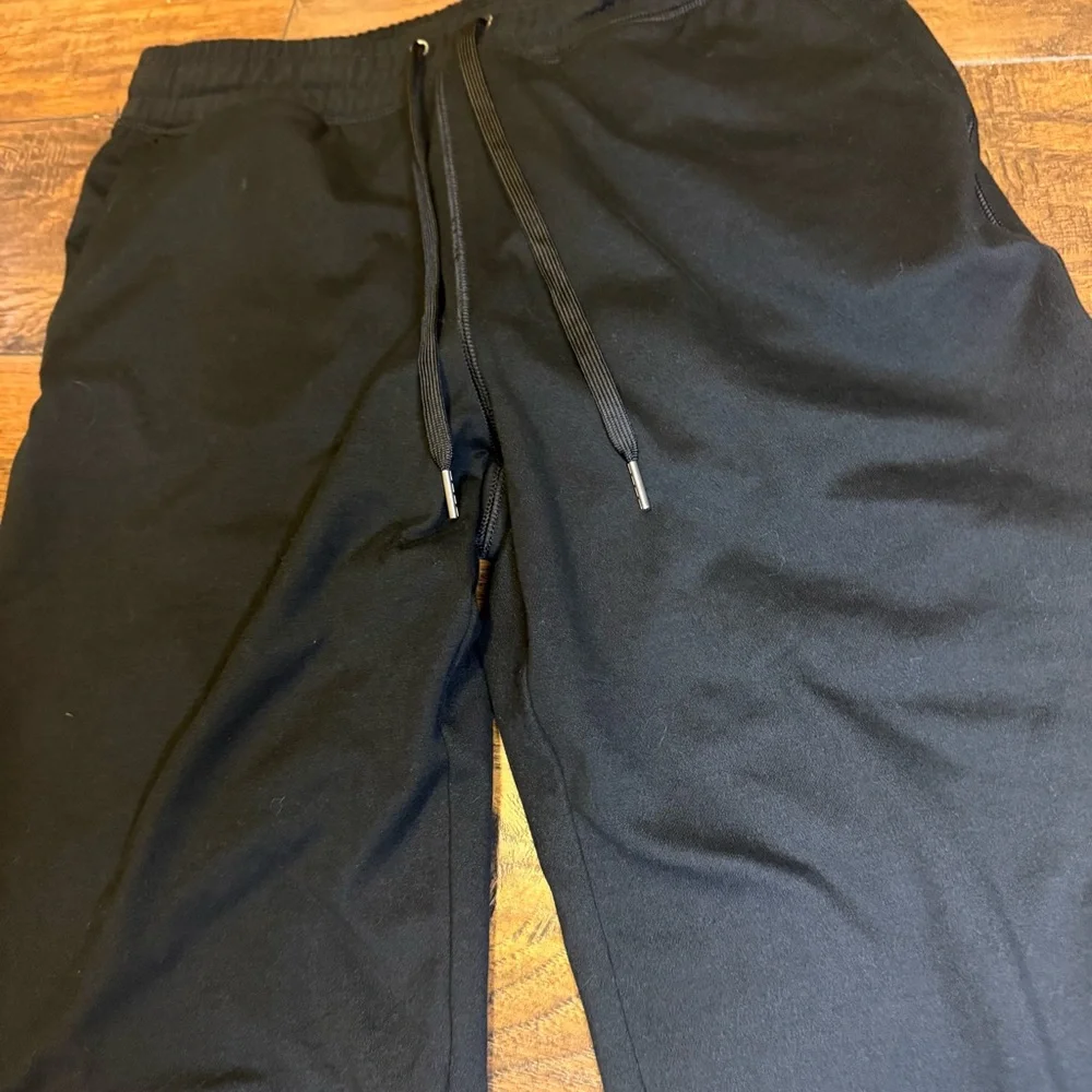 American Eagle Outfitters Black Drawstring Jogger Sweatpants